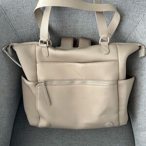 Convertible Diaper Bag in Stone - Caden Lane
